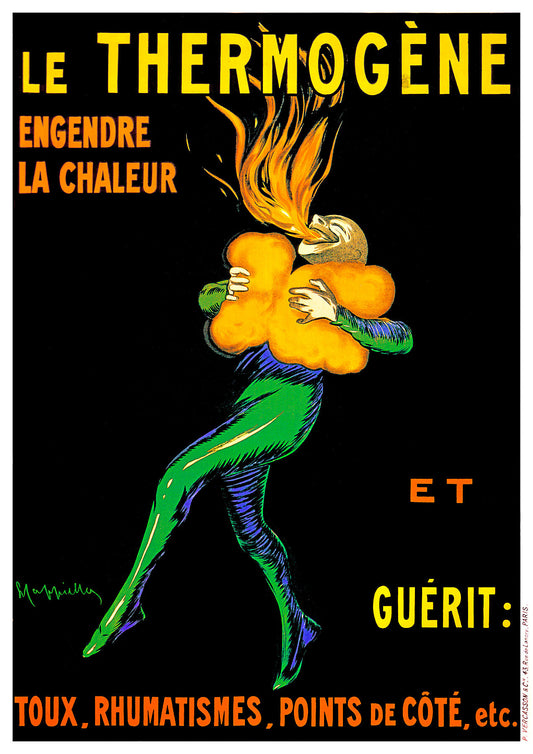 Le Thermogène poster by Leonetto Cappiello