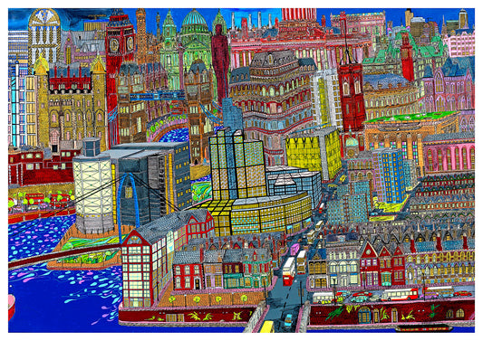 A celebration of the joining of Leeds and London through the arrival of the Royal Armouries