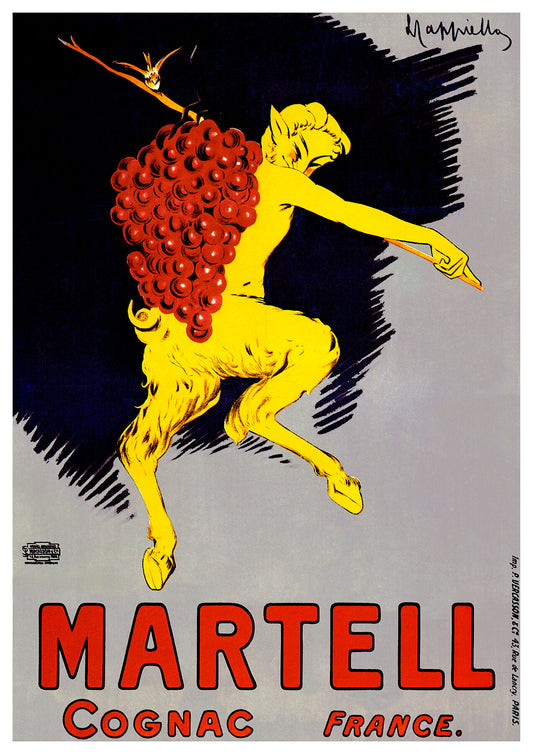Martell Cognac poster by Leonetto Cappiello