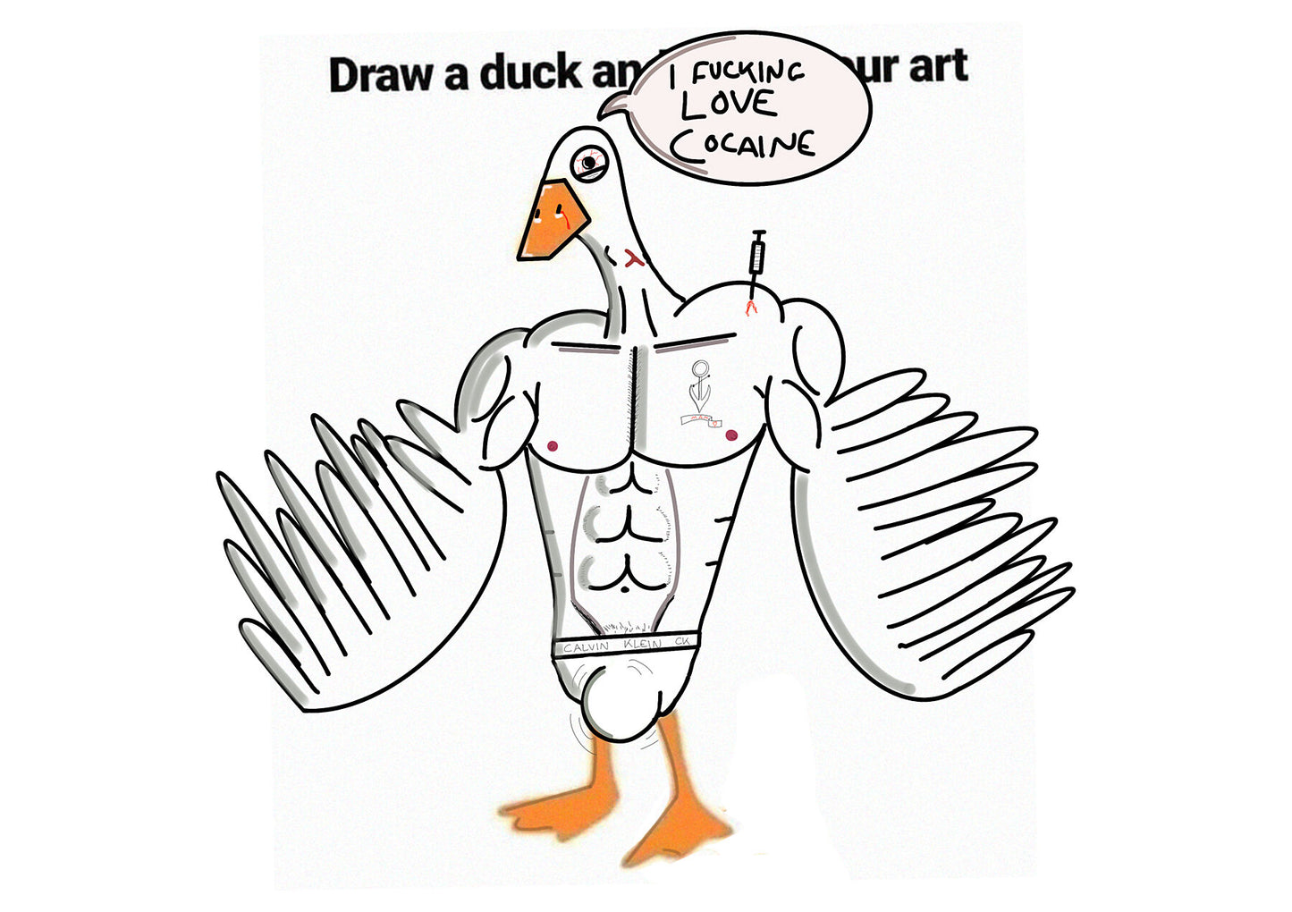 Draw A Duck by Yorkshire Nation