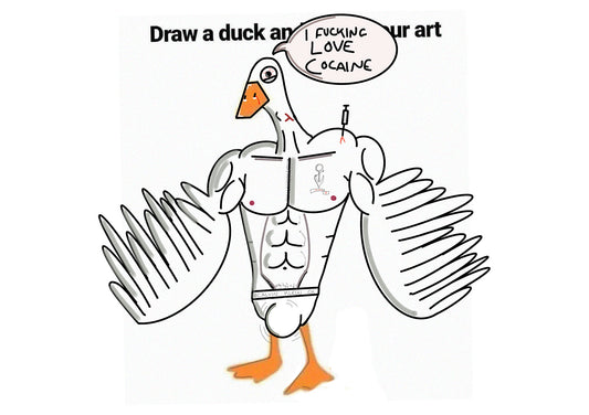 Draw A Duck by Yorkshire Nation