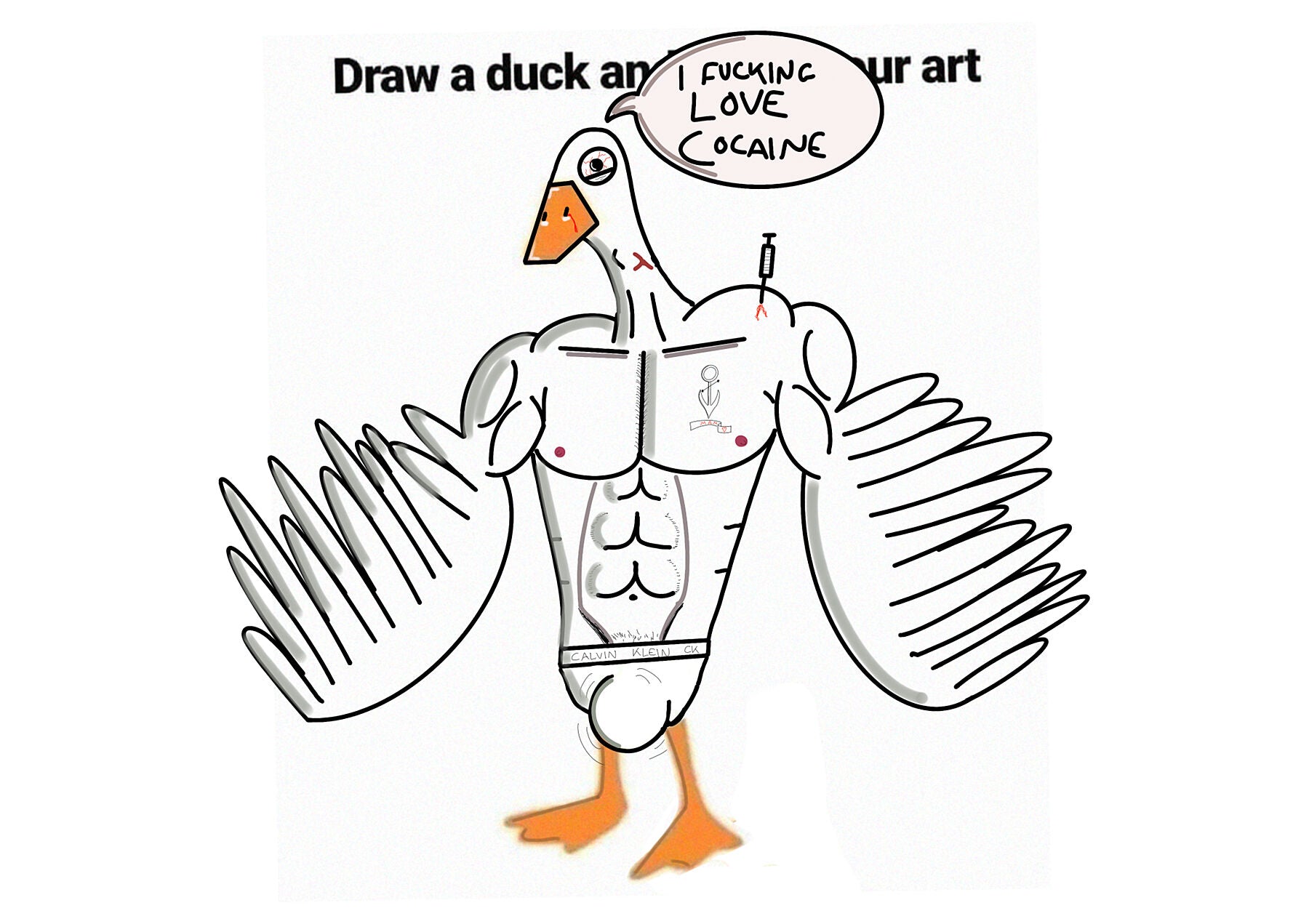 Draw A Duck by Yorkshire Nation