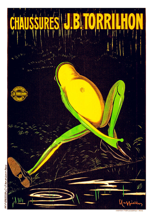Chaussures J B Torrilhon poster by Leonetto Cappiello