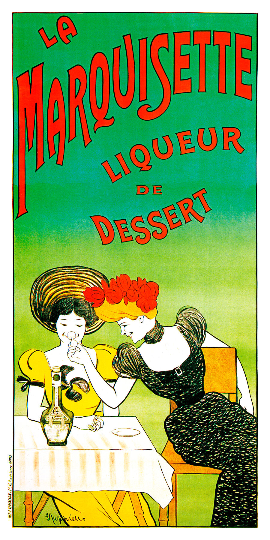 La Marquisette poster by Leonetto Cappiello