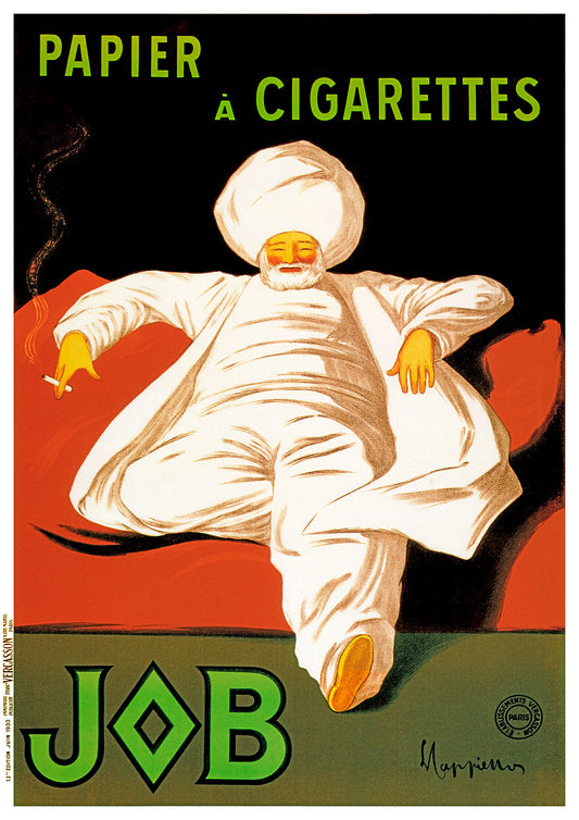 JOB Papier à Cigarettes poster by Leonetto Cappiello