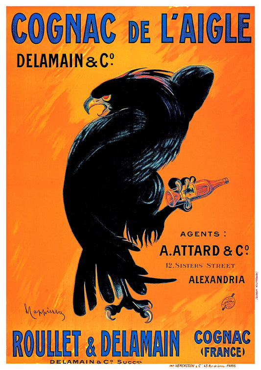 Cognac De L'Aigle poster by Leonetto Cappiello