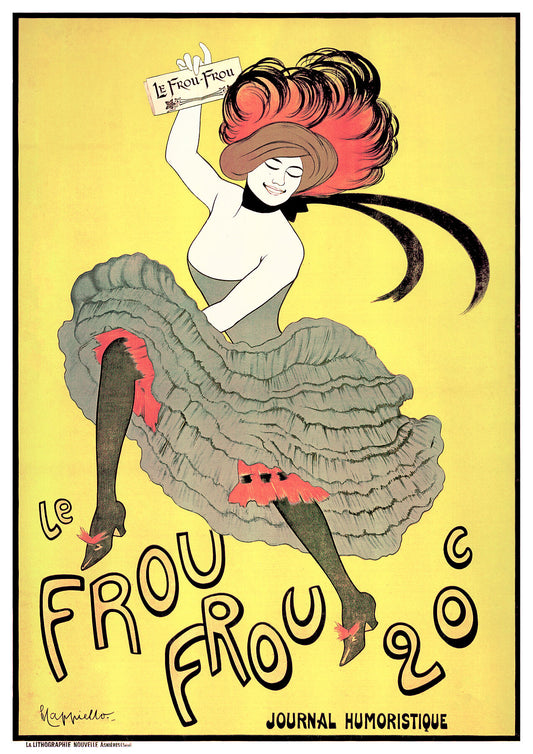 Le Frou-Frou poster by Leonetto Cappiello