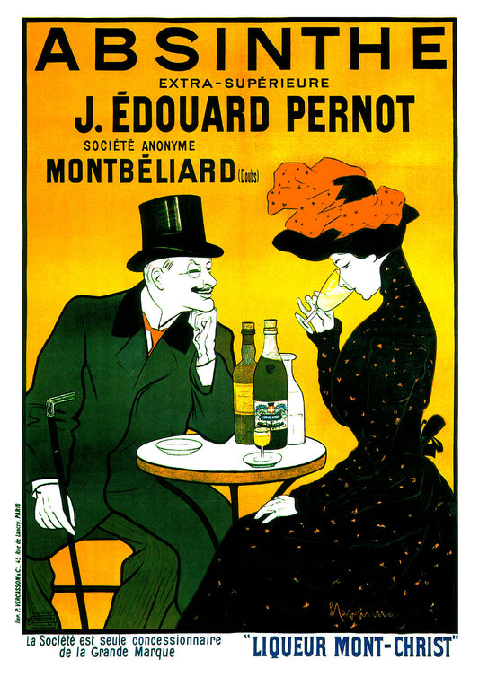 Absinthe J Édouard Pernot poster by Leonetto Cappiello